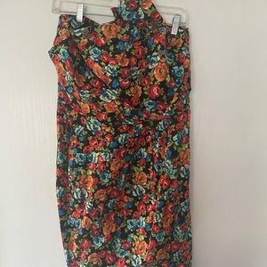 Torrid Flower print dress size 20 used
